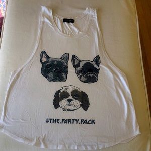 Adorable STYLESTALKER #THE.PARTY.PACK. Tank.  EUC.